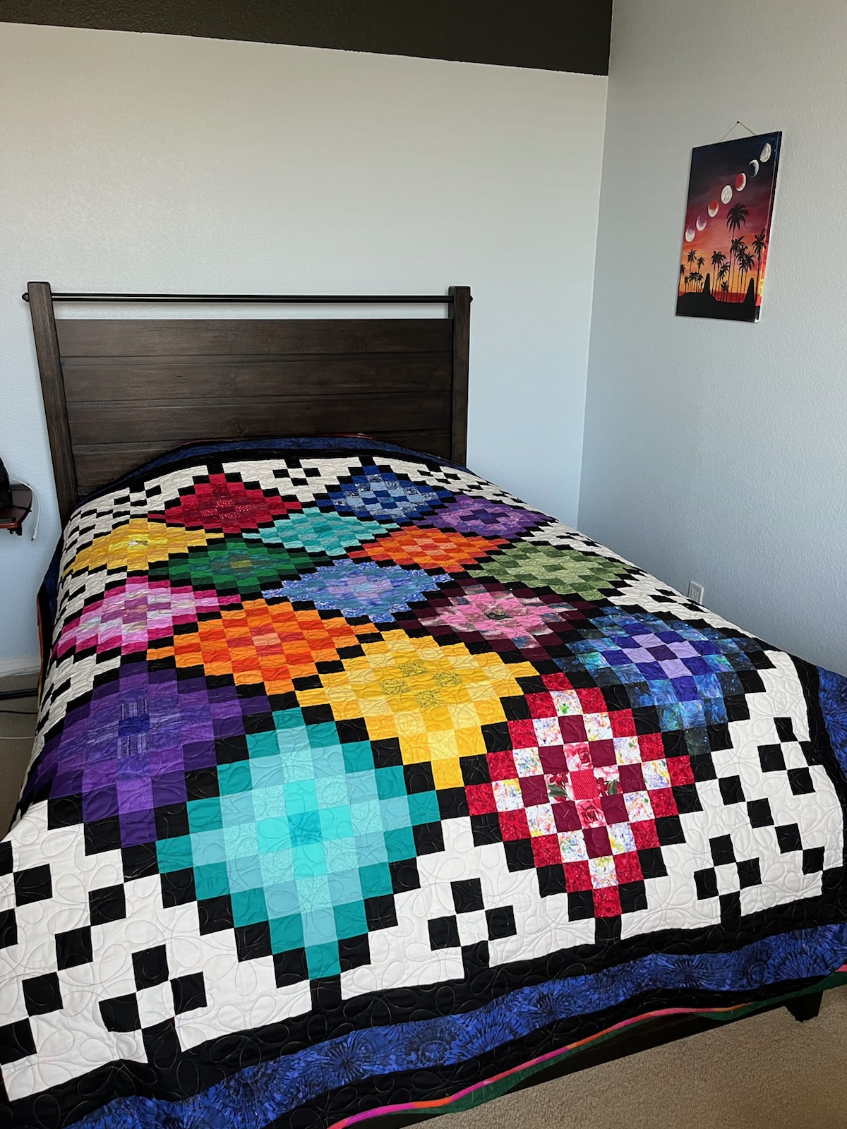 Bed quilt